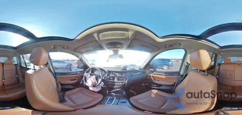 2017 BMW X3 xDrive28I z USA, uszkodzony, nr VIN 5UXWX9C34H0W67910